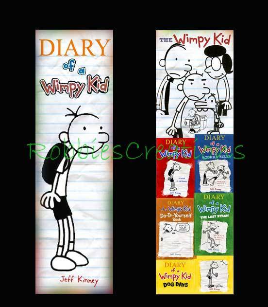 diary-of-a-wimpy-kid-bookmark-dog-days-book-mark-tiny-reading-kids-mini