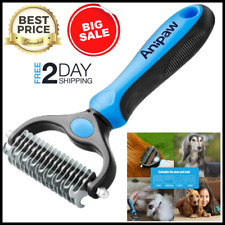 ***Pet Hair Fur Shedding Trimmer Cat Dog Grooming Dematting Rake Comb Brush Tool picture