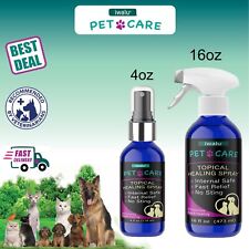 SKIN ALLERGY RELIEF FOR DOGS Best Hot Spot Spray Flea & Tick Remover Pet Remedy picture