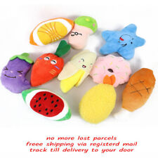 10/20/50/100 Pack Dog Squeaky Toys Cute Pet Plush Toys Stuffed Puppy Chew Toys picture