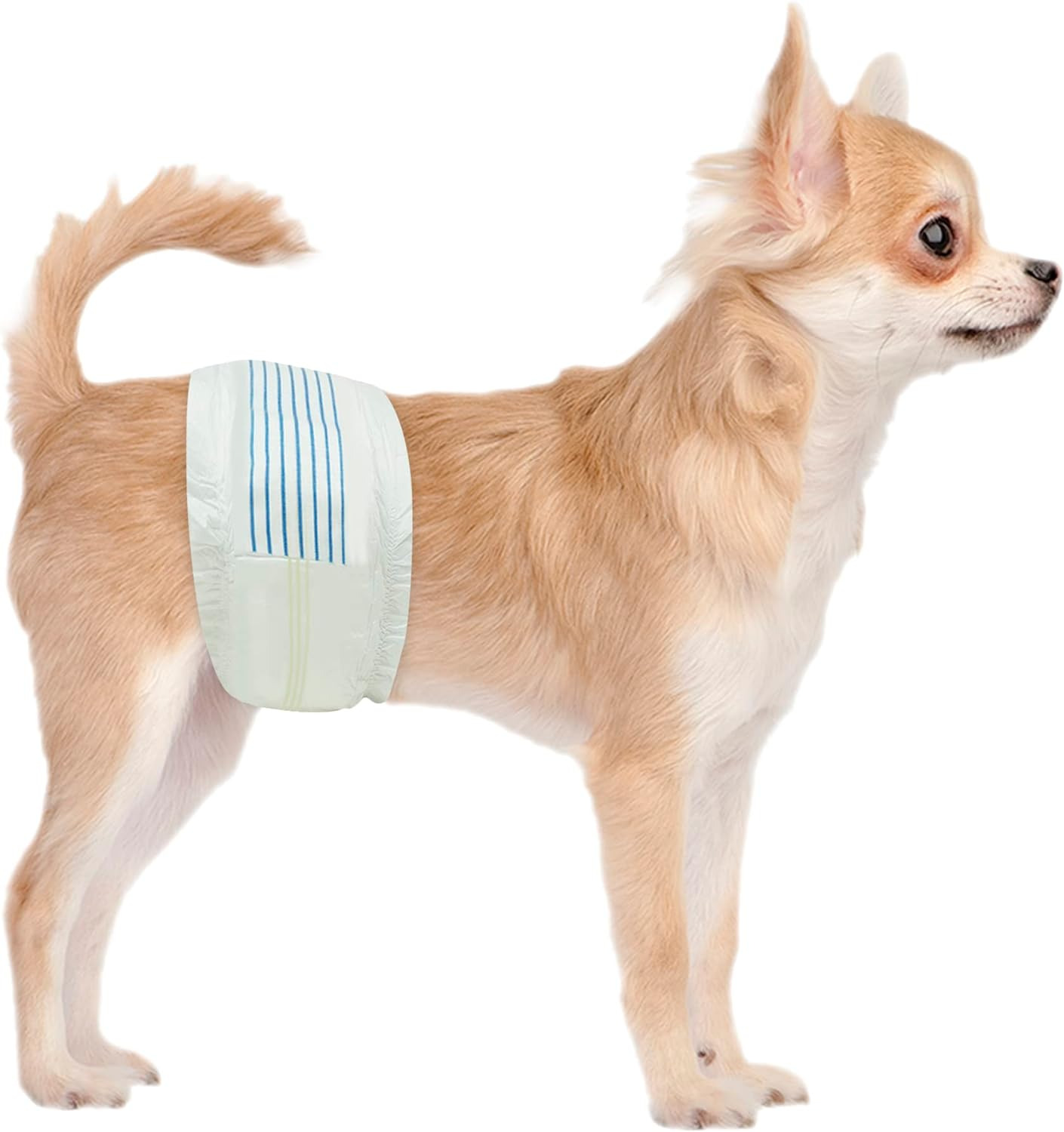 400 Count Dog Wraps Male X-Small 9-14 in Super Absorbent Disposable Diapers